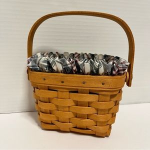 1997 4” Longaberger Horizon of Hope American Cancer Society Basket